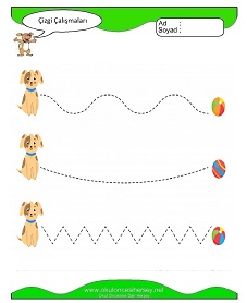 Çizgi Çalışma Sayfaları